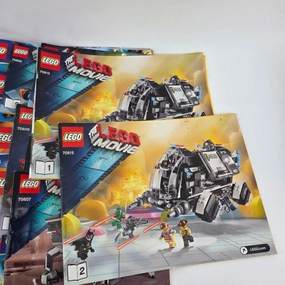 Lego Instruction Manual Only 60+ Plus Lot Ninjago Minecraft Heroes 21309 76042